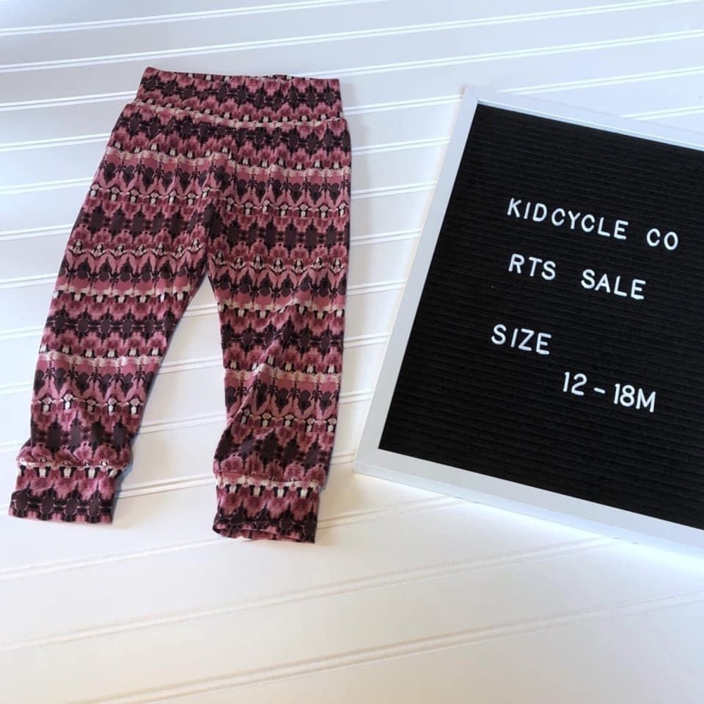 Kidcycleco DBP leggings size 12-18m